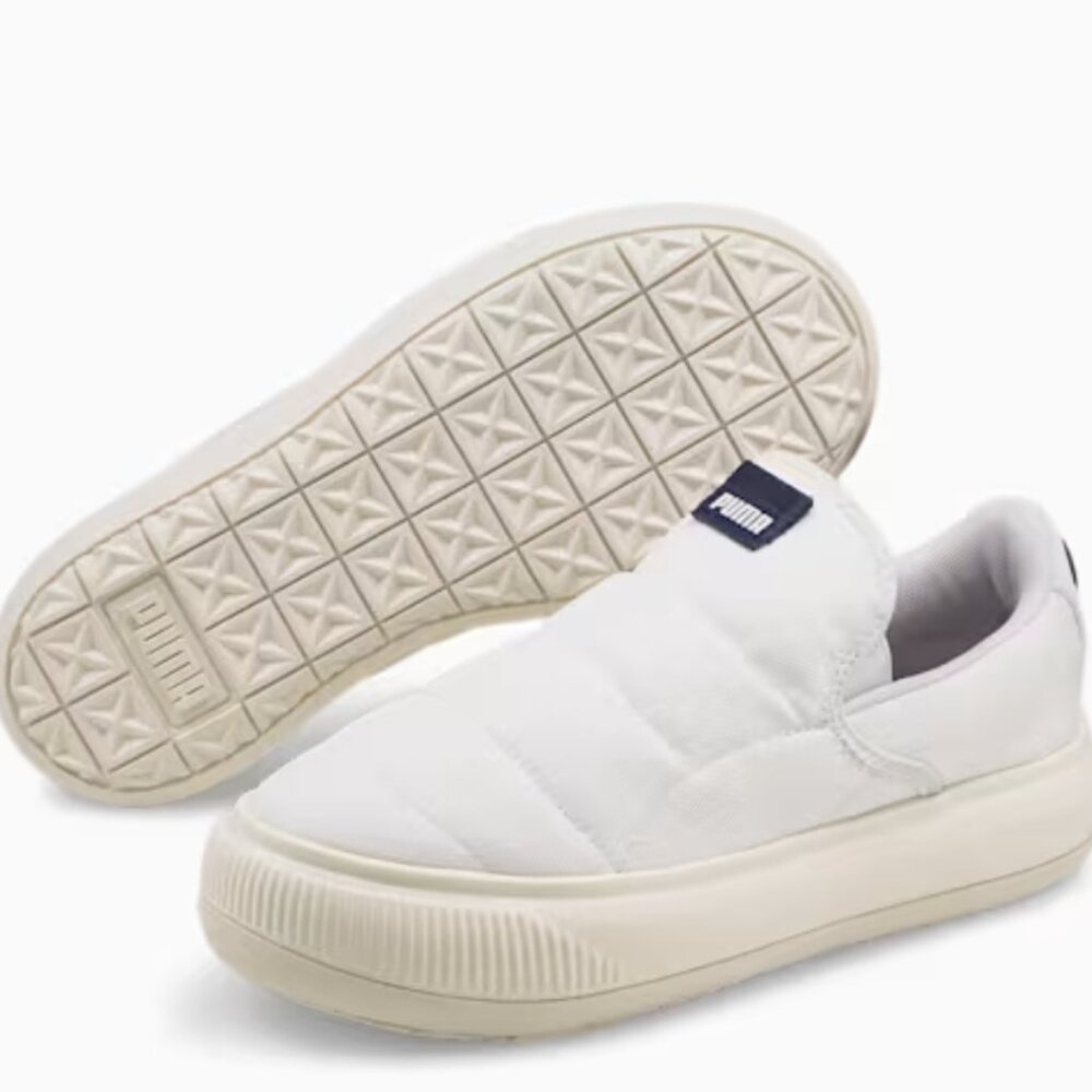 Puma SuedeMayu Slip-On Canvas Shoes Size 9 (runs small)